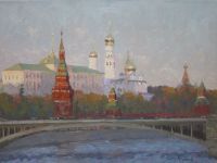 Москва. Вид на кремль