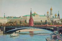 Вид на Кремль.худ.Р.Смородинов