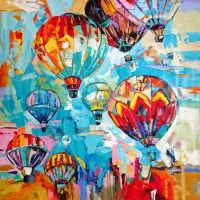 Воздушные шары.худ.Л.Гарсия