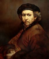 Автопортрет Рембрандта 1659 года (коп)